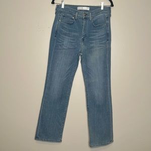 AYR “The Pop” New without tags light wash denim jean